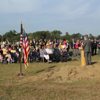 photo of ground breaking