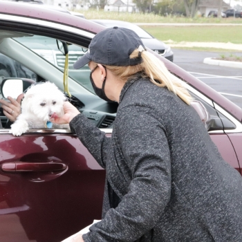 Rachel Tilford and Dog