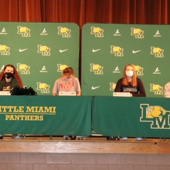 athletes signing National Letters of Intent