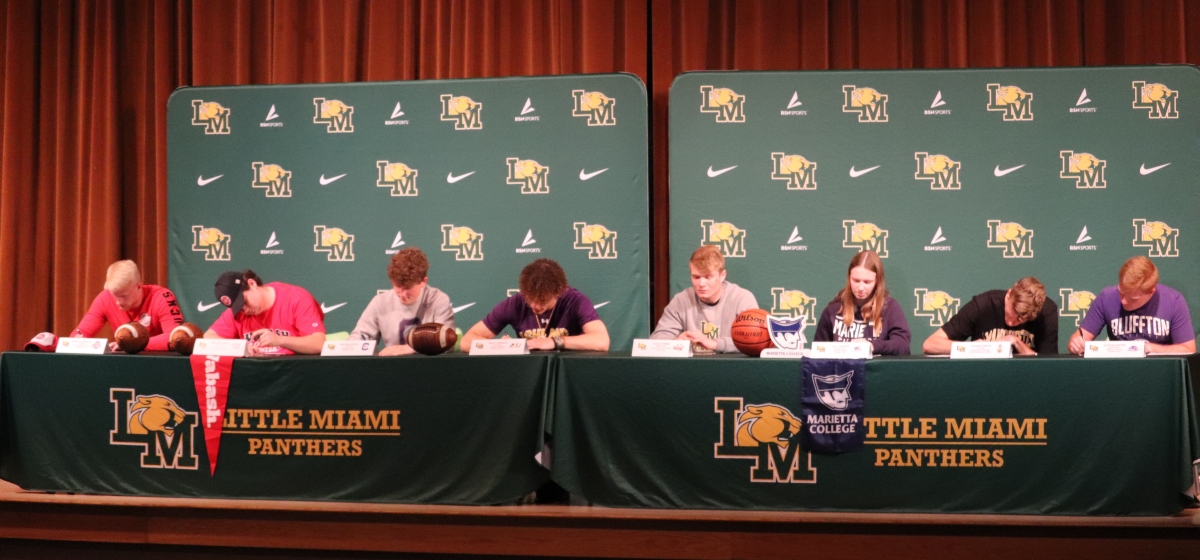 Athletes Sign Letters of Intent