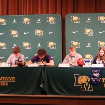 Athletes Sign Letters of Intent