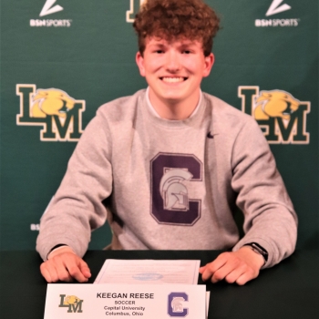 Keegan Reese Smiles on Signing Day