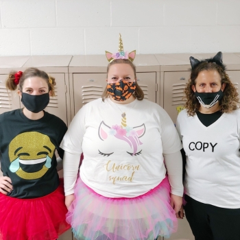 teachers in costume