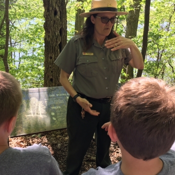 photo of park ranger