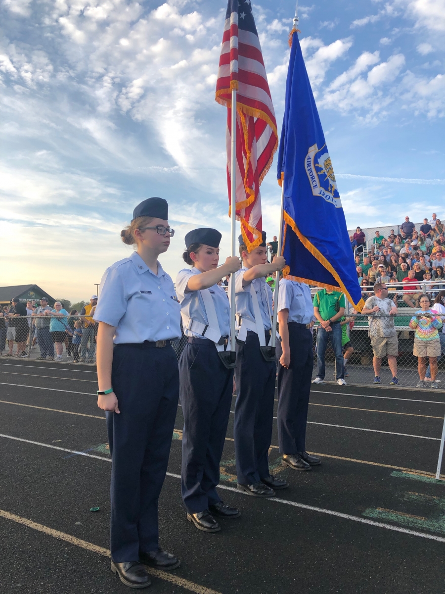 photo of color guard