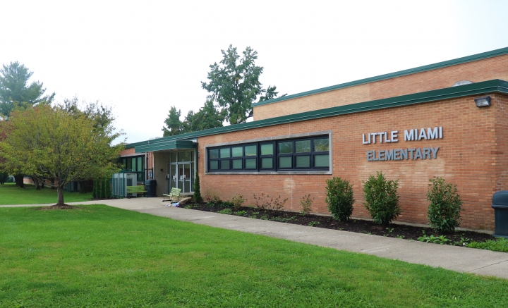 front entrance of little miami elementary